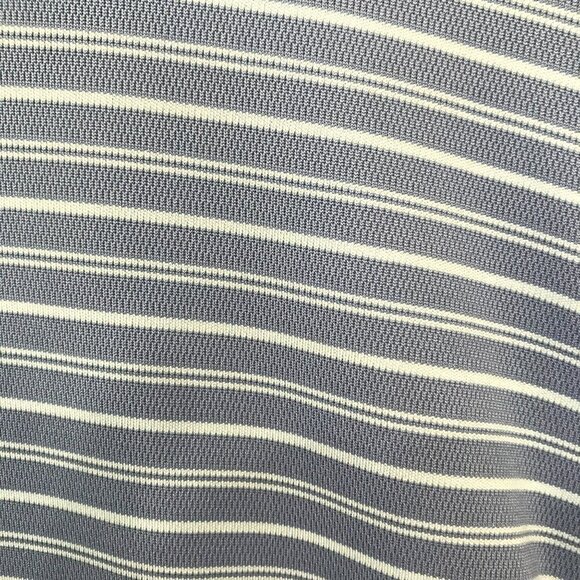 Croft & Barrow Men's 2-Button Golf Polo Shirt Se XXL in Blue Stripes Activewear - Picture 6 of 13